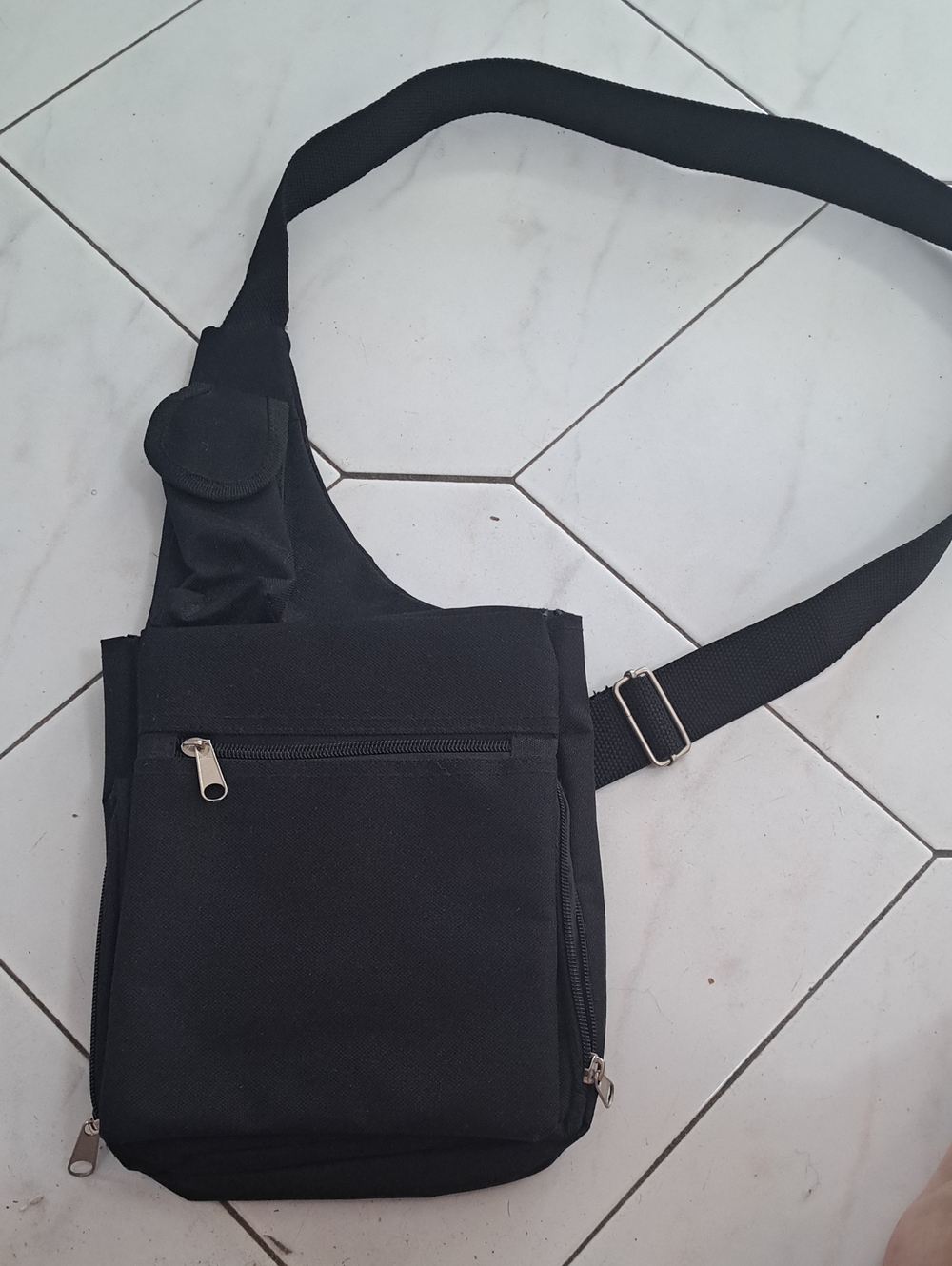 Black Crossbody Sling Bag